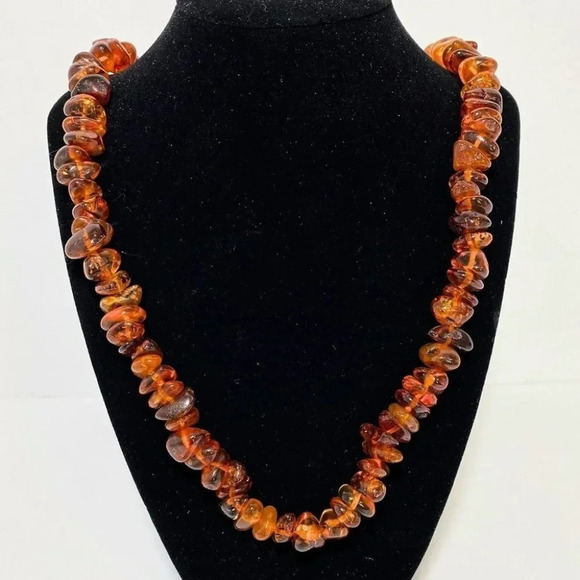 Jewelry - Vintage Baltic Amber Necklace 65gram